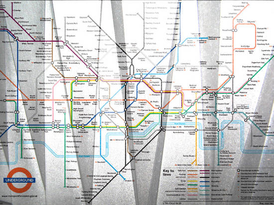 Folded Tube Map