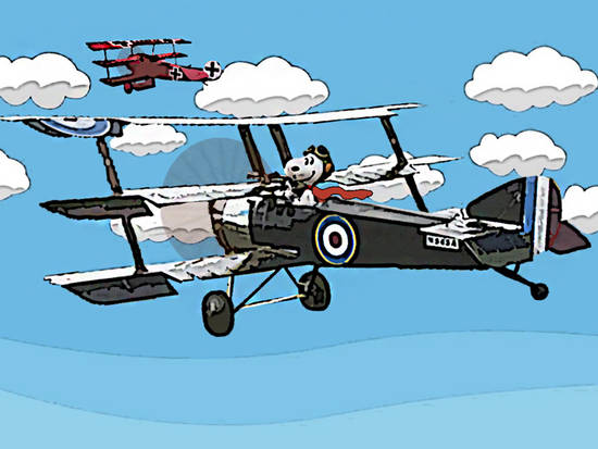 Snoopy & The Red Barron