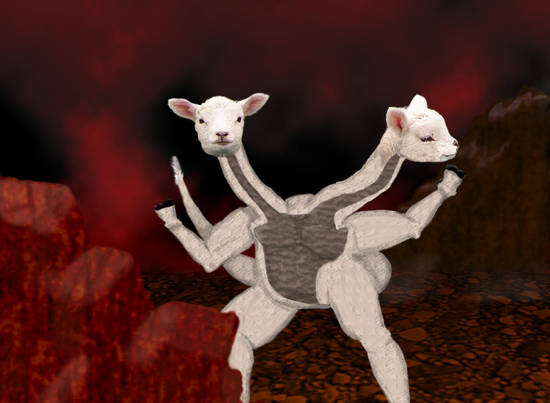 Twin-Headed Lamb Dragon