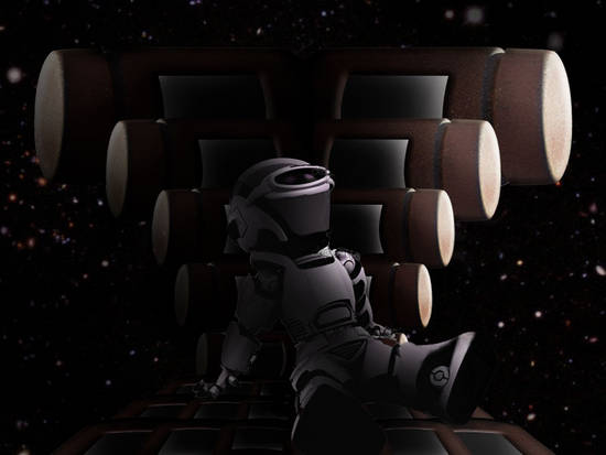 Comfy space chair
