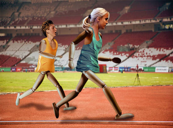 Paralympics training