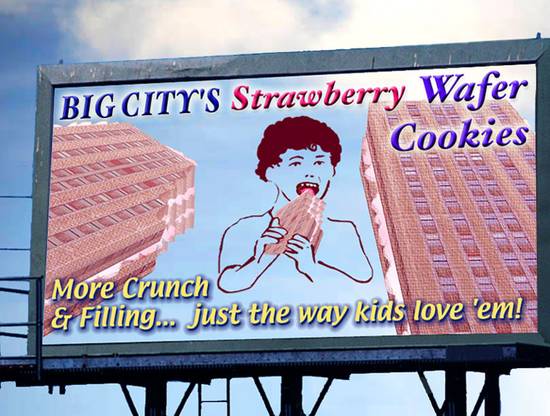 Big City Wafer Cookies