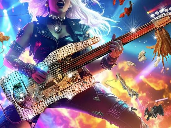 Rock Goddess Guitar