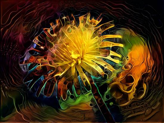 psychedelic Dandelion