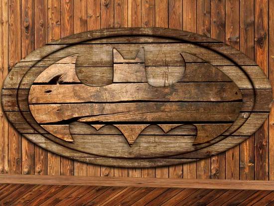 Wood Batman