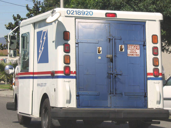 Postal truck for E-mail?
