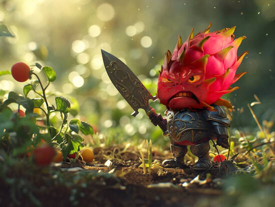 I hate red fruits!