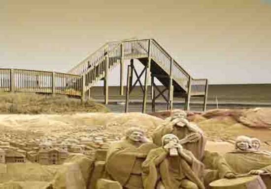 sand dunes sculpture