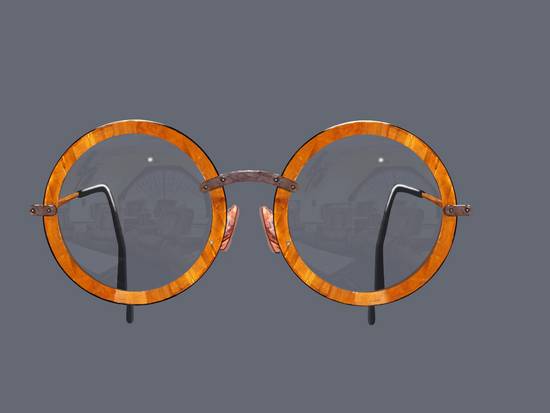 Antique Wooden Glasses