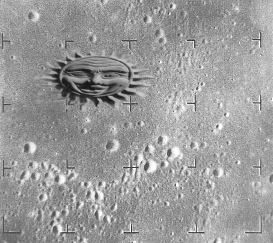 NEW FACE ON THE MOON!