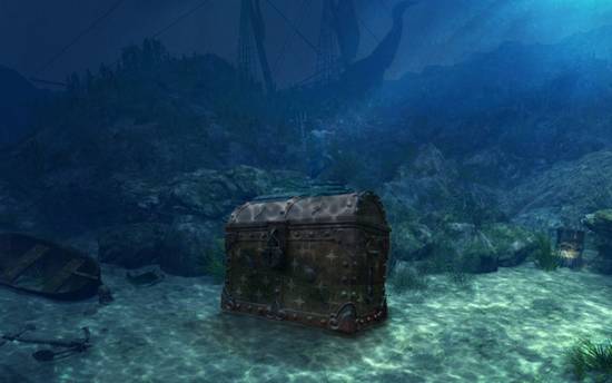 underwater treasure