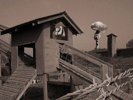 goat house in war