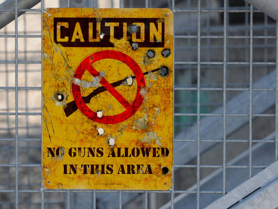no guns allowed