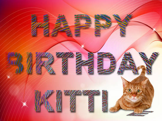Happy Birthday Kittie!