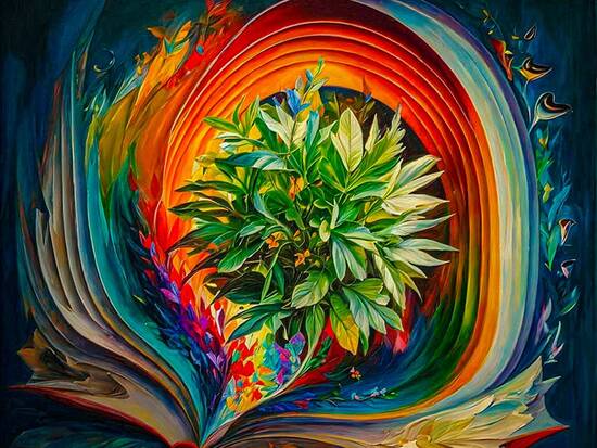 Plant in a Book