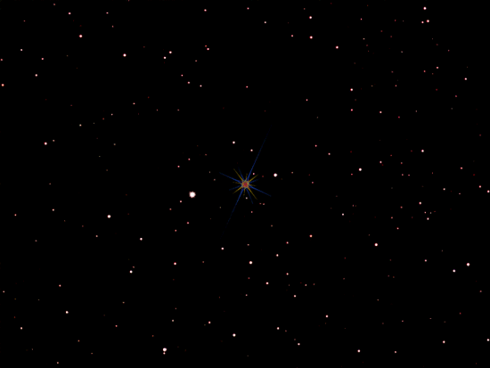 Pulsating Star (Gif)
