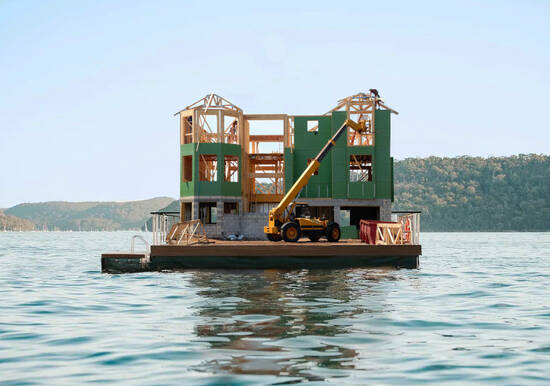 Floating house