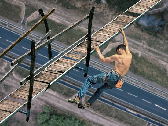 How to cross the road