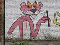Pink Panther Mural