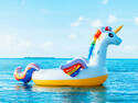 Inflatable at Sea