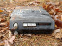 Abandoned 8 Track Player