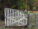 Rickety Cemetery Gate