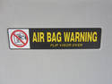 Air Bag Warning