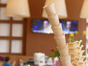 Leaning Tower of Ice Cones