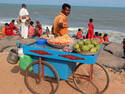 Fruit Cart by the Sea