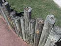 Wood Post Fence