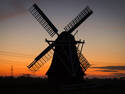 Windmill at Sunset