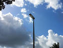 Street Light And Clouds
