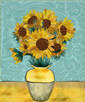 Van Gogh sunflower 