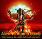 Alien vs atomb bomb