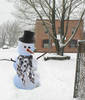 kleenex snowman