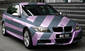 Striped BMW