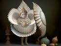 Halloween shell angel