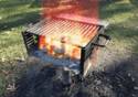 burning grill GIF