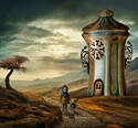 All along the clocktower