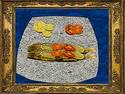 painting: fish fry