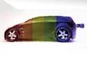 Rainbow Car