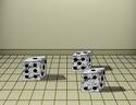 Marble dice