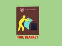 Colorful Fire Blanket