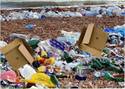 rubbish at the beach