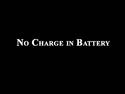 No Charge in Battery