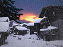  snowy village