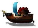 Pirate Bear Ship