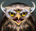 Screaming Horned Owl
