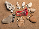 Holy footprint 