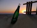 Bottle at Sunset